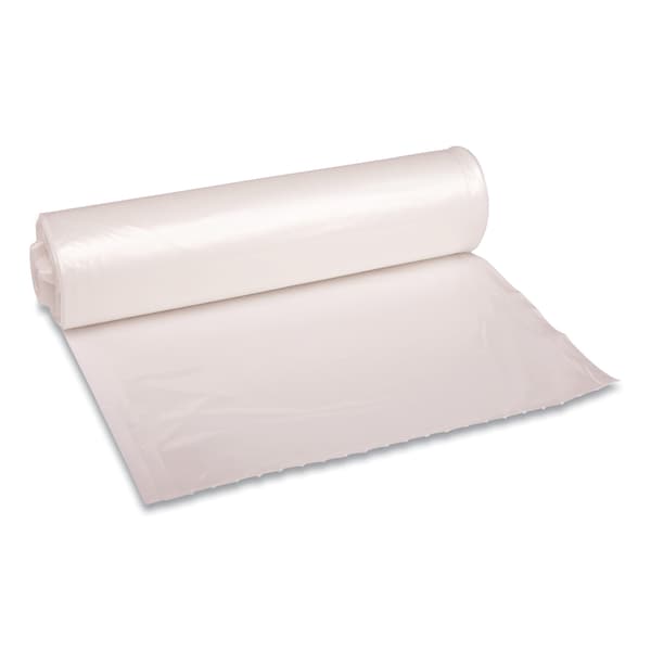 Boardwalk 33 gal Trash Bags, 33 in x 39 in, Extra Heavy-Duty, 1.1 mil, Clear, 100 PK BWK530 - main